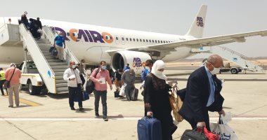 17 رحلة طيران أوروبية سياحية تصل مطار مرسى علم الدولى اليوم