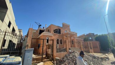 جهاز مدينة الشيخ زايد يشن عدة حملات للقضاء على مخالفات البناء والإشغالات