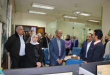 نائب وزير الاسكان يتابع الموقف التنفيذى لمشروع إنشاء محطة مياه منشأة القناطر 