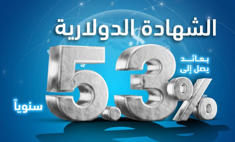 بنك الإمارات دبي الوطني – مصر يرفع أسعار الفائدة على شهادات الإيداع بالدولار الأمريكي