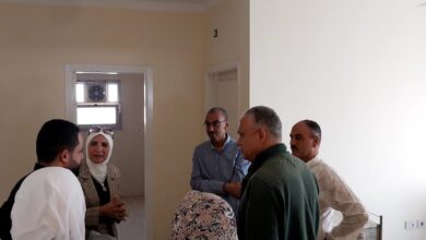 رئيس جهاز مدينة بدر يتفقد أعمال تجهيز المركز الطبي بمشروع سكن موظفى العاصمة الإدارية