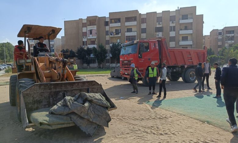 حملات مكبرة لغلق الأنشطة المخالفة ورفع الإشغالات والتعديات بالمدن الجديدة