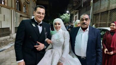 بالصور.. رجل الأعمال فريد شلبي يحتفل بعقد قران وزفاف نجلته
