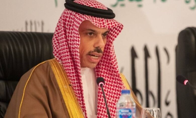 وزير الخارجية السعودي يتلقى اتصالاً هاتفياً من الأمين العام للأمم المتحدة