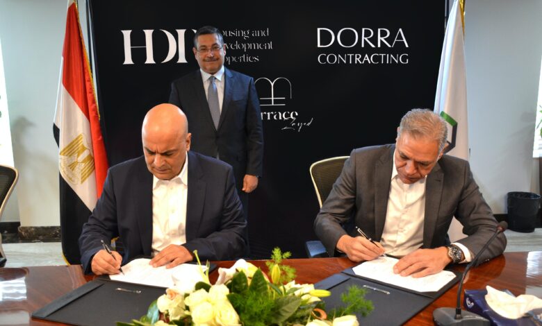 «HDP» توقع عقد مقاولات مع «الهندسية للإنشاء» لتنفيذ مشروع Terrace الشيخ زايد باستثمارات 2.5 مليار جنيه