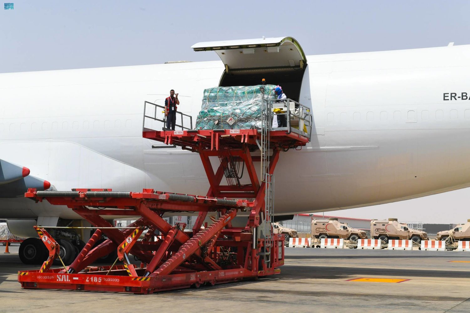 السعودية تدعم عمليات الإنزال الجوي الأردني لإغاثة الشعب الفلسطيني في قطاع غزة