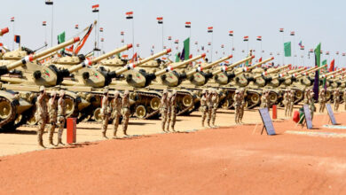 القوات الملسلحة المصرية ونظيرتها البريطانية تنظمان تدريبًا مشتركًا فى مجال مكافحة العبوات الناسفة