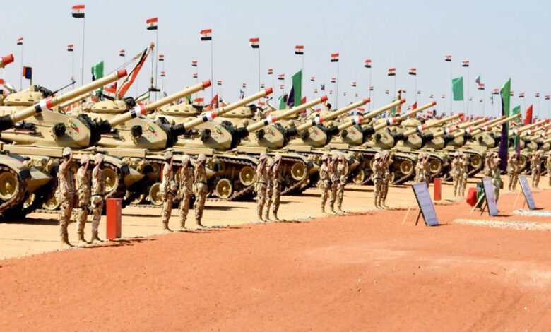 القوات الملسلحة المصرية ونظيرتها البريطانية تنظمان تدريبًا مشتركًا فى مجال مكافحة العبوات الناسفة