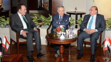 الجمعية المصرية اللبنانية لرجال الأعمال تلتقي فؤاد السنيورة رئيس وزراء لبنان الأسبق