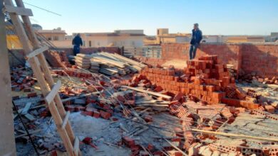جهاز مدينة الشيخ زايد يواصل رصد وإزالة مخالفات البناء والظواهر العشوائية