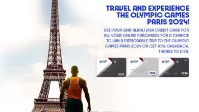 ادفع ببطاقات QNB ALI Visa الائتمانية لجميع مشترياتك أونلاين .. واكسب رحلة إلى باريس