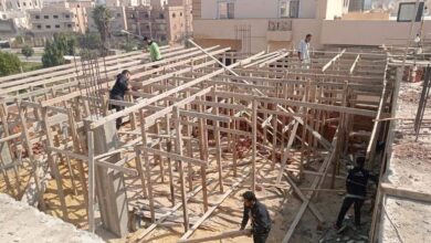 استرداد قطع أراضٍ لمخالفة شروط التعاقد وإزالة مخالفات بناء وإشغالات في حملات بمدينة العبور
