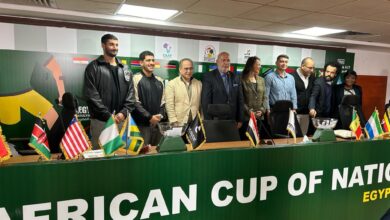 محمد عادل حسني يعلن نتائج قرعة كأس الأمم الإفريقية لكرة القدم للساق الواحدة