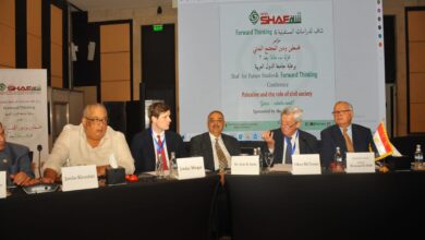 انطلاق مؤتمر فلسطين ودور المجتمع المدني بالتعاون بين”مركز شاف وفورود سينكنج”