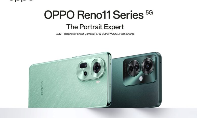 OPPO تطلق سلسلة هواتف Reno11 5G في مصر
