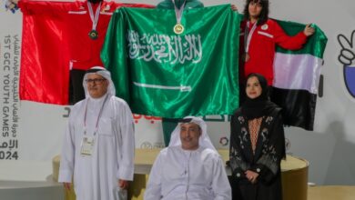 42 ميدالية سعودية متنوعة في ختام منافسات رابع أيام دورة الألعاب الخليجية الأولى للشباب