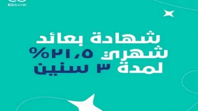 البنك المصري الخليجي يرفع العائد على شهادة البريميم إلى 21.5% يصرف شهريًا