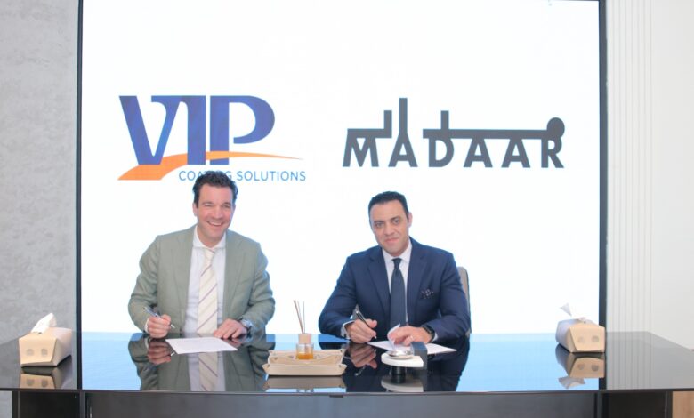 «مدار» و«VIP Coating Solutions» توقعان اتفاقية شراكة لمدة 10 سنوات