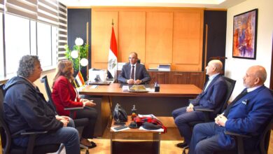نائب وزير الإسكان يبحث مع ممثلي الغرفة التجارية المصرية البريطانية التعاون في معالجة الصرف السائل