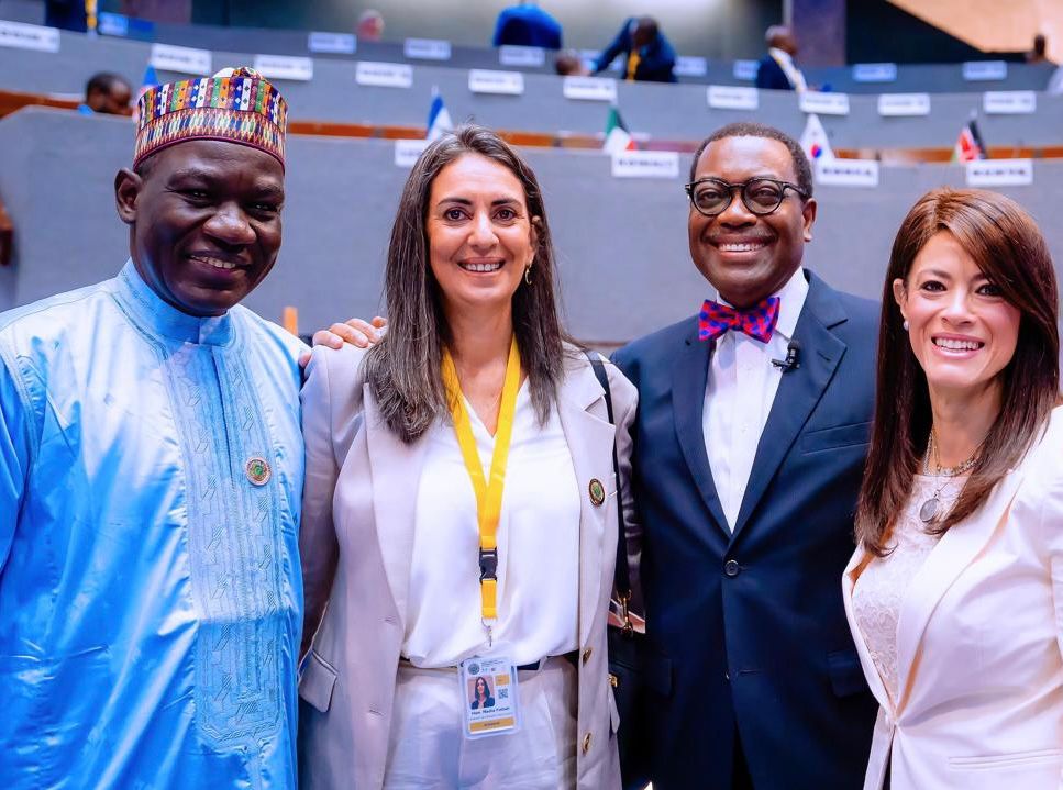 وزيرة التعاون تعقد لقاءات مكثفة مع رئيس بنك التنمية الأفريقي وممثلي الحكومات والمؤسسات الدولية والعربية