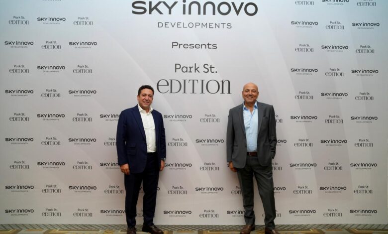 إطلاق شركة “Sky Innovo Developments” والإعلان عن Park St. Edition أول مشاريعها الرائدة في السوق المصرية