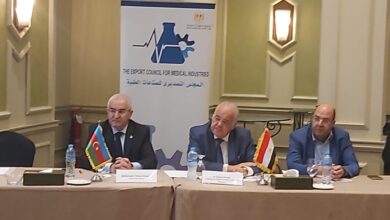 المجلس التصديري للصناعات الطبية والأدوية يبحث مع وفد أذربيجاني التعاون المشترك