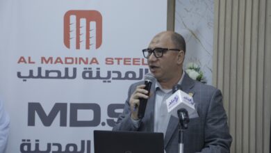 وفد جمعية مطوري «القاهرة والعاصمة الإدارية» يتفقد مصانع المدينة للصلب بالعاشر من رمضان