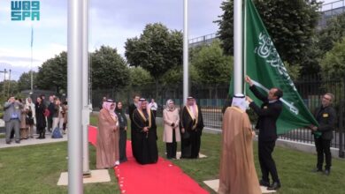 الاحتفال برفع علم السعودية كعضو جديد في الوكالة الدولية لأبحاث السرطان بمنظمة الصحة العالمية