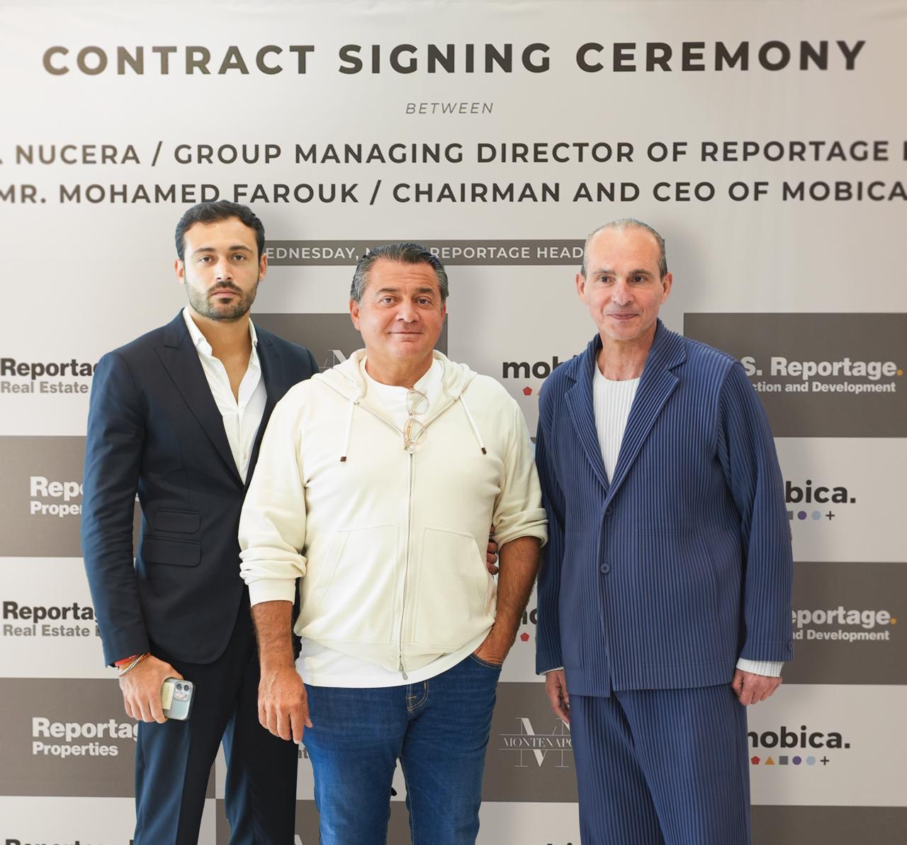 «ريبورتاج العقارية» توقع شراكة استراتيجية مع «موبيكا للأثاث» لخلق بيئة عمل مبتكرة