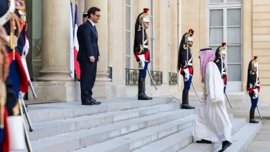 رئيس فرنسا يستقبل وفد اللجنة الوزارية بشأن غزة برئاسة وزير الخارجية السعودي