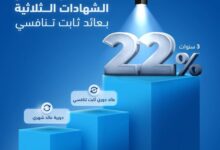 تفاصيل ومزايا الشهادة الثلاثية من بنك قناة السويس بعائد ثابت 22% يصرف شهريًا