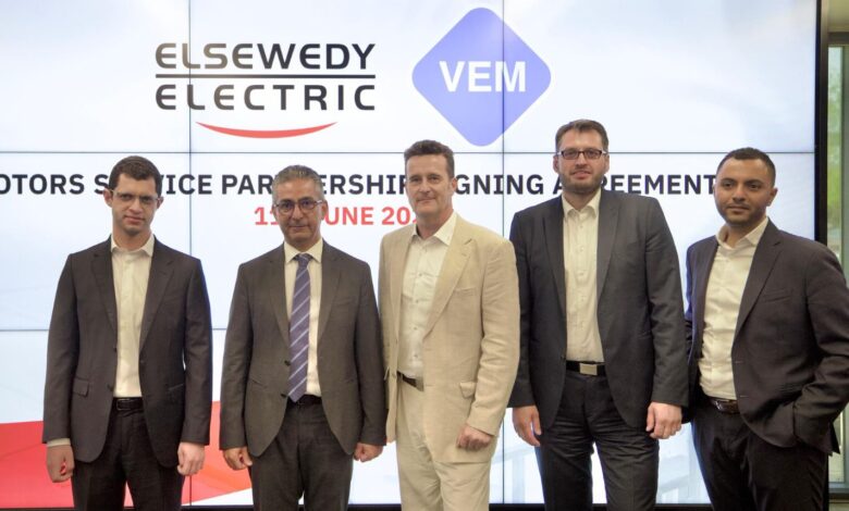 السويدي إليكتريك توقع بروتوكول تعاون مع VEM الألمانية  لتصبح الشريك المعتمد لجميع أعمال الصيانة لمحركاتها