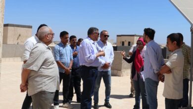 رئيس جهاز مدينة 6 أكتوبر يتفقد أعمال محطات نظم الخلايا الشمسية Egypt-PV