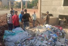 جهاز مدينة 6 أكتوبر يشن حملة مكبرة لضبط «نباشين القمامة» بالقطاع الشرقي