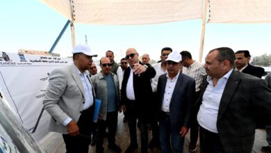وزير الإسكان ومحافظ الإسكندرية يتفقدان مشروع إنشاء القوس الغربى لمحور اللواء عمر سليمان
