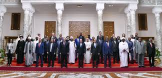 تفاصيل لقاء السيسى بوفد القوى السياسية والمدنية السودانية بحضور نائب السفير السعودي بالقاهرة
