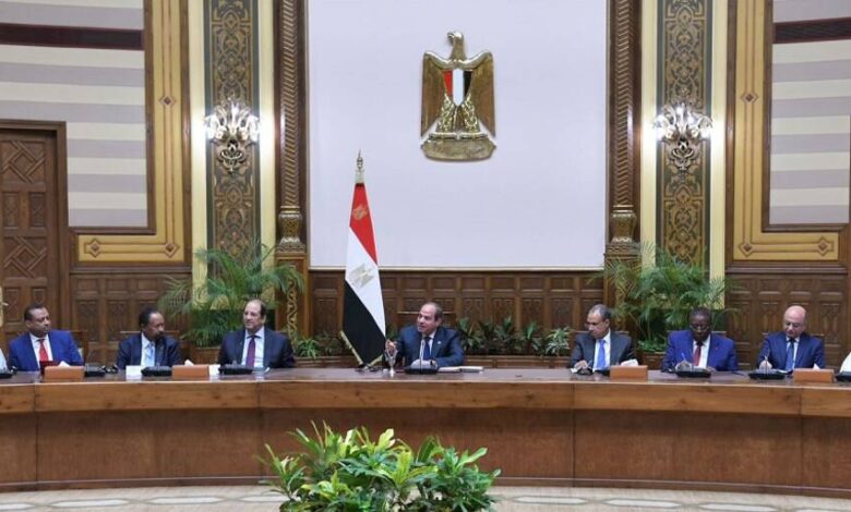 الرئيس السيسي: مصر تبذل أقصى جهدها لمواجهة تداعيات الأزمة السودانية