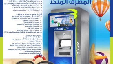 المصرف المتحد يعلن عن أماكن ماكينات الـ ATM بالساحل الشمالي