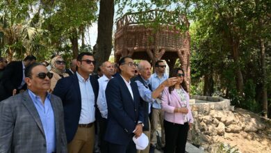 بالصور.. ماذا شاهد رئيس الوزراء في جولة القاهرة الخديوية وحديقة الأزبكية؟