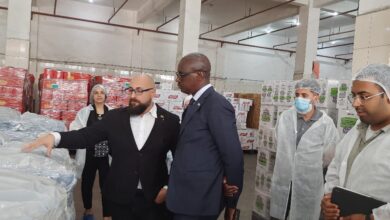 Rwandan Ambassador Visits Egyptian Swiss Factories, Explores Enhancing Mutual Cooperation