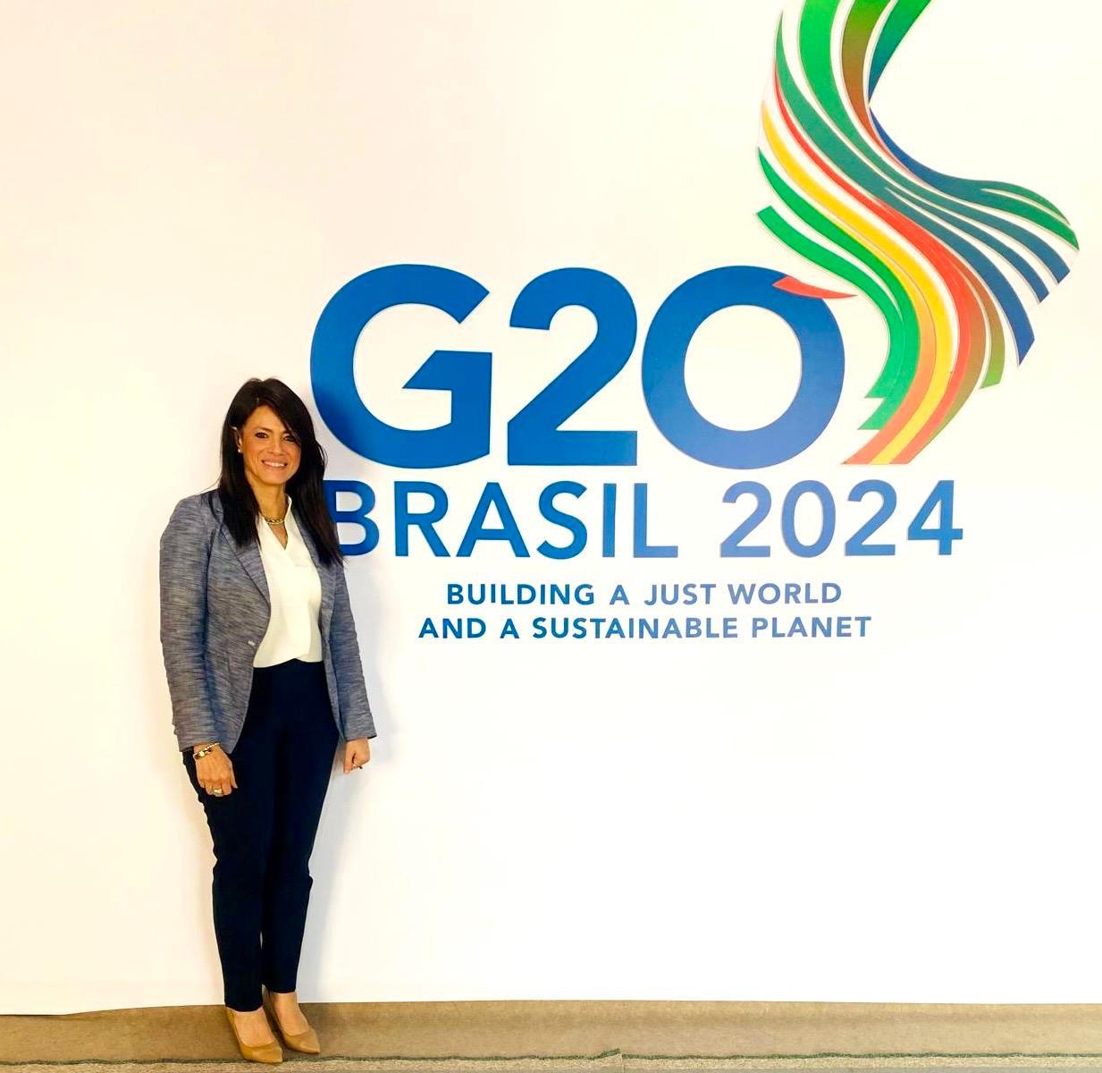  وزيرة التخطيط تُشارك في إطلاق التحالف العالمي ضد الجوع والفقر 