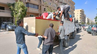 نفذها جهاز 6 أكتوبر.. حملات مكثفة لإزالة الإشغالات والمخالفات