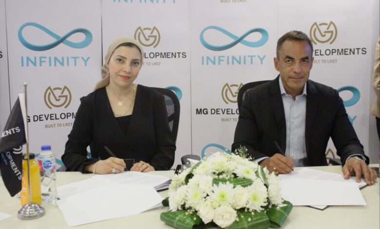 MG DEVELOPMENTS signed a contract with Infinity to launch electric car charging stations in its projects