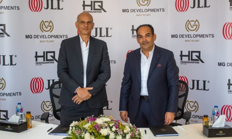 MG Developments appoints JLL to deliver leasing and property management services for its latest project “HQ” in New Cairo