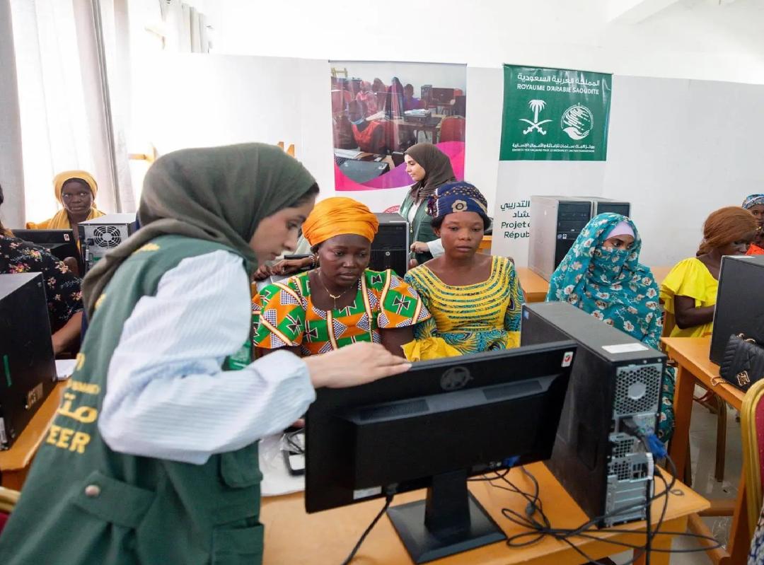 مركز الملك سلمان للإغاثة ينفذ مشروعين تدريبيين في تشاد