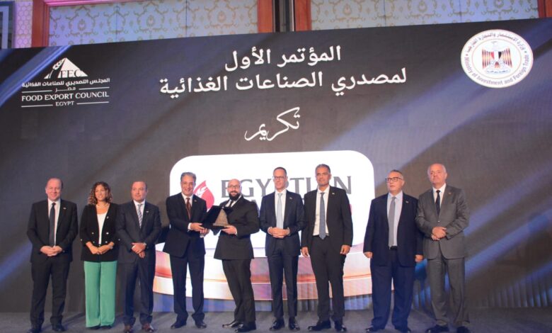 Egyptian-Swiss Honored at First Food Exporters Conference with Fastest Growing Sauce Export Award