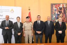 The Minister of Housing is witnessing the signing of a cooperation protocol on the recycling of building and demolition waste and the drilling outcomes in new cities