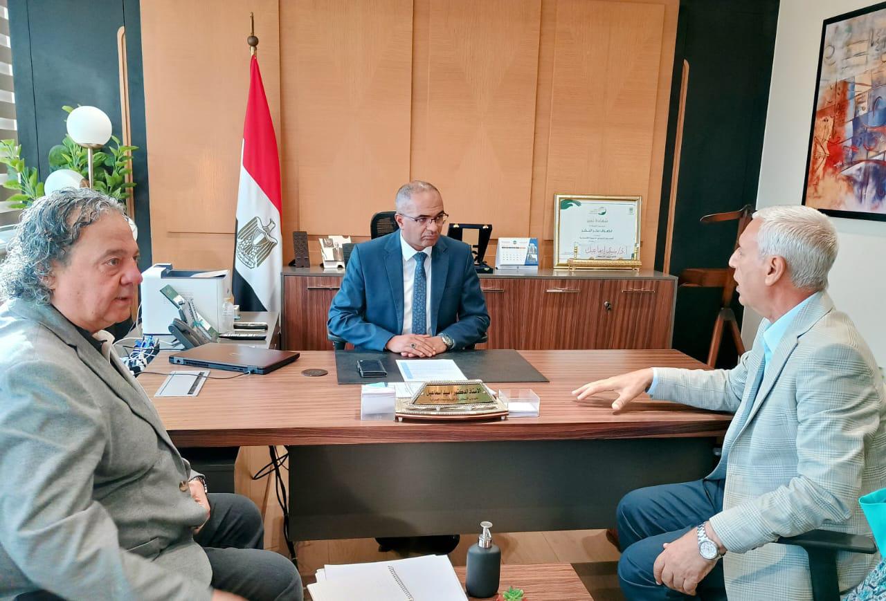 نائب وزير الإسكان يتابع موقف تقديم خدمات مياه الشرب والصرف بالدقهلية