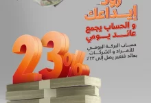 افتح حساب “البركة اليومي” في بنك البركة واستمع بعائد يصل إلى 23%