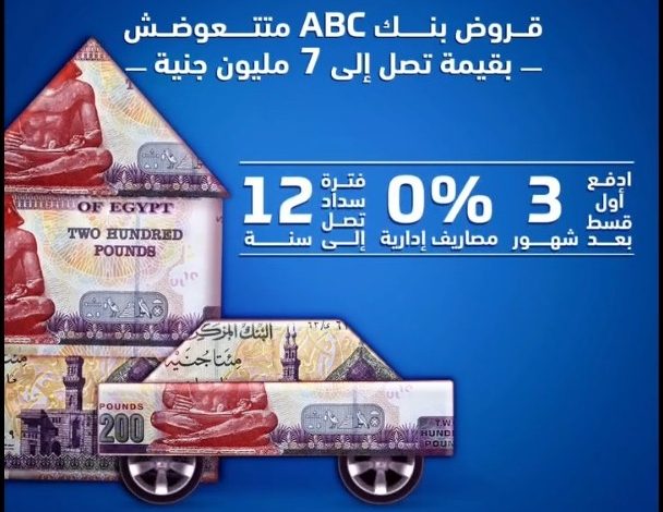 بنك ABC يتيح باقة متنوعة من البرامج التمويلية .. تعرف عليها